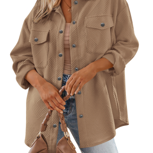 外单 寻这款女装针织衬衣工厂