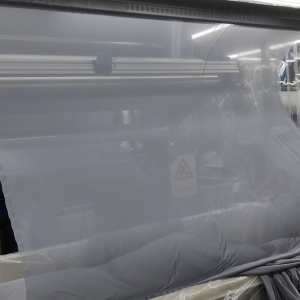 lulu专供20d25克防晒服冲锋衣复合贴合里料