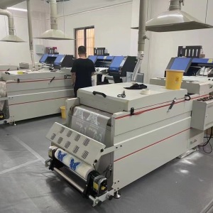 花冠3D白墨烫画