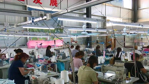 安阳县洪河屯乡妙手生花绣花部