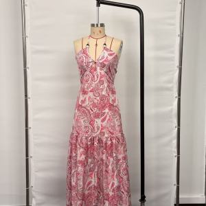 跨境外单 寻女装梭织连衣裙工厂