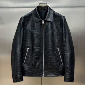 外贸单 找男装鳄鱼皮衣服工厂